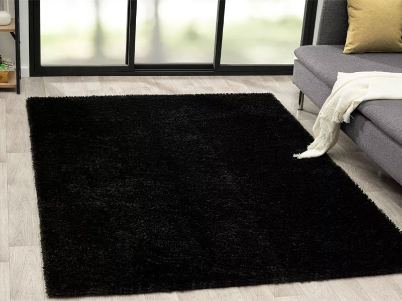 Carpet Shaggy Viva black