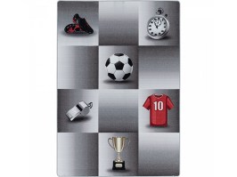 Neslīdošs bērnu spēļu paklājs 2906 pelēks