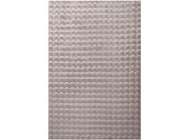 Interesanta 3D dizaina pūkains paklājs Ambin 5110 beige