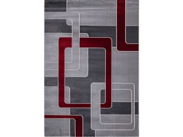 Dizaina paklājs Anesa 233 sarkans