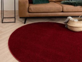 Paklājs vienkrāsains Atam sarkans