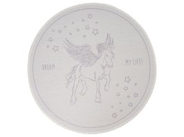 Apaļš paklājs Arte Espina Bambini 200 peleks