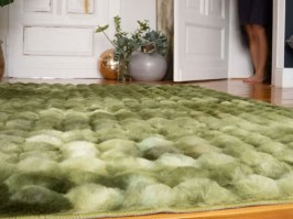 Ļoti maigs paklājs ar 3D efektu Camouf 845 green