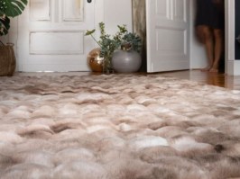 Ļoti maigs paklājs ar 3D efektu Camouf 845 taupe