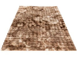 Ļoti maigs paklājs ar 3D efektu Camouf 845 taupe