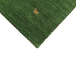 100% vilnas paklājs Loom zaļš