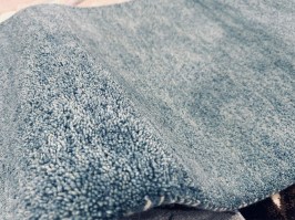 100% vilnas paklājs Loom zaļš