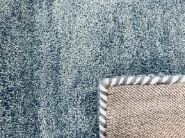 100% vilnas paklājs Loom zils