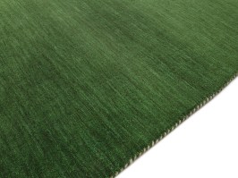 100% vilnas paklājs Loom zaļš