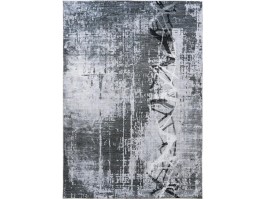 Mūsdienīgs paklājs ar printētu zīmējumu Tamp 131 pelēks