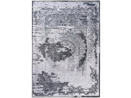 Mūsdienīgs paklājs ar printētu zīmējumu Tamp 134 pelēks