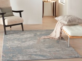 Nourison 49153030 blue-grey