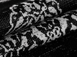 Sany 4416 paklājs lietošanai iekšā / ārā, melns