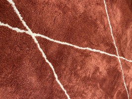 Shaggy Couch 43815050 Terakota